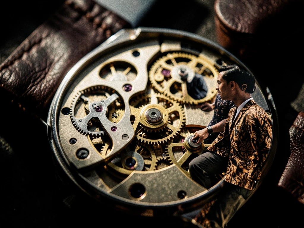 The intricate precision of a mechanical movement representing editorial rigor